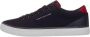 Tommy Hilfiger Sneakers TH HI VULC CORE LOW MESH met stijlvolle logoprint - Thumbnail 1