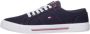 Tommy Hilfiger Sneakers CORE CORPORATE VULC CANVAS met strepen in de plateau vrijetijdsschoen halfhoge schoen veterschoen - Thumbnail 3