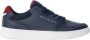 Tommy Hilfiger Heren Sneakers van leer TH Basket Core Blue Heren - Thumbnail 1