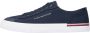 Tommy Hilfiger Sneakers CORPORATE VULC CANVAS met strepen aan de hiel vrijetijdsschoen halfhoge schoen veterschoen - Thumbnail 1