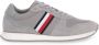 Tommy Jeans Grijze Sneakers met Ronde Neus Gray Heren - Thumbnail 1