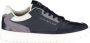 Tommy Hilfiger Lage leren en PU leren sneakers Blue Heren - Thumbnail 1