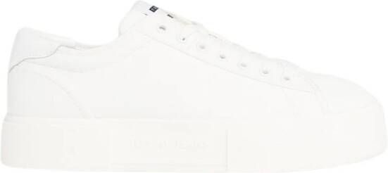 Tommy Jeans Flatform Foxing Sneakers White Heren