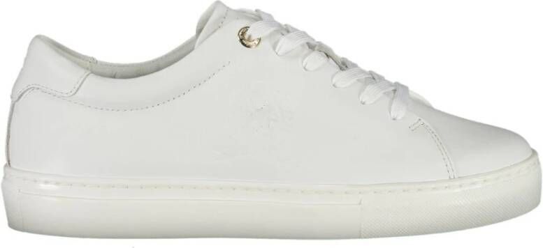 Tommy Hilfiger Witte sportieve veterschoenen voor dames