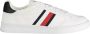 Tommy Hilfiger Fm0Fm04038Ybr Knit MIX Stripes Zapatillas Wit Heren - Thumbnail 13