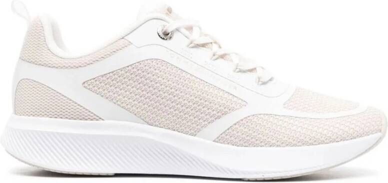 Tommy Hilfiger Plateausneakers ACTIVE MESH TRAINER in lichte materialenmix