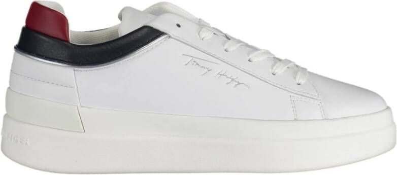 Tommy Hilfiger Witte Sneakers voor met Contrasterende Details Wit - Foto 5