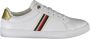 Tommy Hilfiger Corporate Webbing Sneakers Wit Vrouw - Thumbnail 2