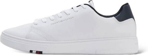 Tommy Hilfiger Sneakers ELEVATED RBW CUPSOLE LEATHER met contrastbeleg bij de hiel - Foto 4