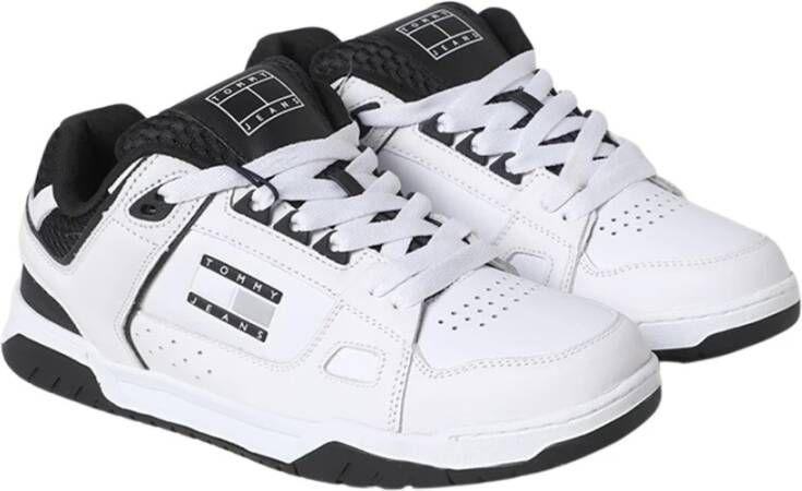 Tommy Hilfiger Tommy Jeans Skater Tongue Heren Sneakers Wit - Foto 3