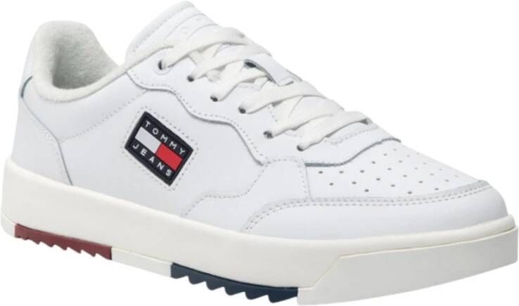 TOMMY JEANS Sneakers BASKET LEATHER TJM ESS met merklabel opzij - Foto 2
