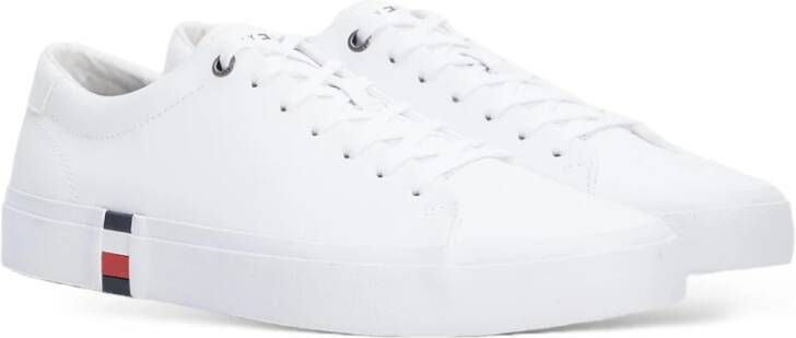 Tommy Hilfiger Sport Tommy Hilfiger Modern Vulcanized Corporate heren sneaker Wit - Foto 17