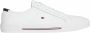 Tommy Hilfiger Sneakers Core Corporate Leather White(FM0FM03999 YBR ) - Thumbnail 5