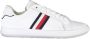 Tommy Hilfiger Corporate Webbing Sneakers Wit Vrouw - Thumbnail 6