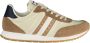 Tommy Hilfiger Sportieve Beige Veterschoenen met Bruine en Blauwe Details Beige Heren - Thumbnail 5