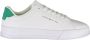 Tommy Hilfiger Sportieve Witte Sneaker met Logo Details White Heren - Thumbnail 3
