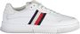 Tommy Hilfiger Witte Sneakers van Hoogwaardige Materialen White Heren - Thumbnail 1