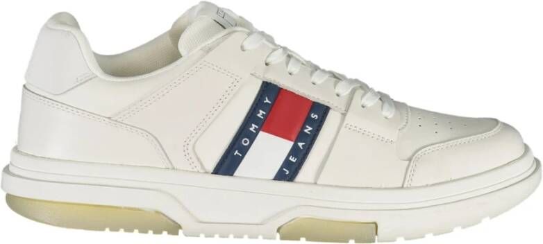 TOMMY JEANS Sneakers THE BROOKLYN LEATHER vrijetijdsschoen lage schoen veterschoen met zijlijk logo-embleem - Foto 3