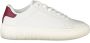 TOMMY JEANS Plateausneakers TJW NEW CUPSOLE LEATH LC met contrastafwerking op de hiel vrijetijdsschoen halfhoge schoen veterschoen - Thumbnail 1