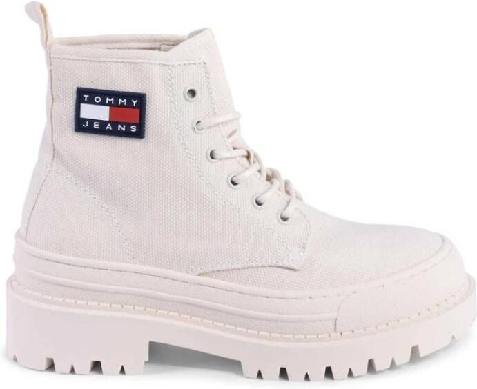 Tommy Hilfiger Stijlvolle Enkellaarsjes met Veters