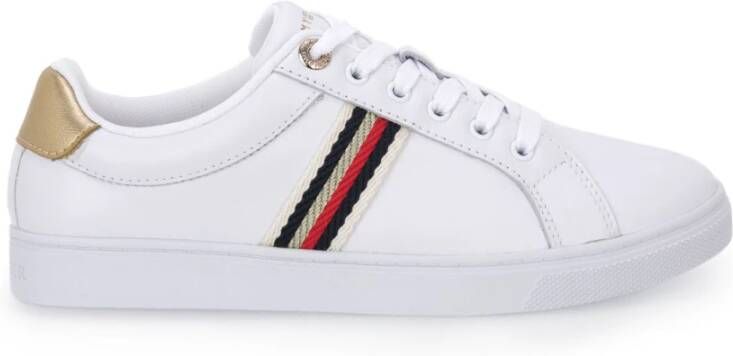 Tommy Hilfiger Stijlvolle YBS Webbing Sneakers White Dames