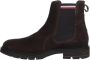 TOMMY HILFIGER Chelsea Boots Heren Hilfiger Comfort Chelsea Maat: 46 Materiaal: Suède Kleur: Bruin - Thumbnail 3