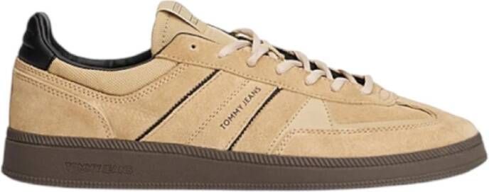 TOMMY JEANS Sneakers THE GREENWICH EDGE SUEDE vrijetijdsschoen halfhoge schoen veterschoen met kleurige paspelering - Foto 2