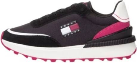 Tommy Hilfiger Zwarte Damessneakers Stijlvol Ontwerp
