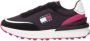 Tommy Hilfiger Zwarte Damessneakers Stijlvol Ontwerp - Thumbnail 3