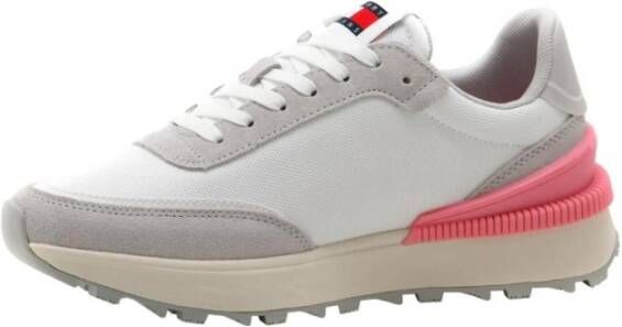 Tommy Jeans Sneakers van leer met labeldetails model 'TECH RUNNER'
