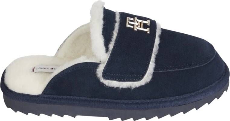 Tommy Hilfiger thgram loafer slippers Blauw Dames