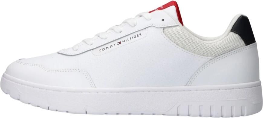 Tommy Hilfiger Lage sneakers van leermix model 'BASKET CORE LITE'