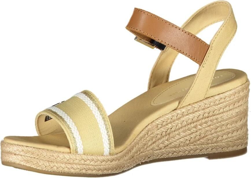 Tommy Hilfiger Sleehaksandaaltjes WEBBING WEDGE SANDAL zomerschoen sandaal keilhak met verstelbare gesp - Foto 2