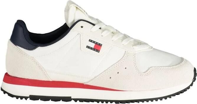 TOMMY JEANS Eva Runner Leather Schoenen Wit Man - Foto 3