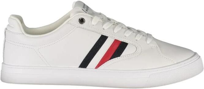 Tommy Hilfiger Witte Polyester Sneaker met Contrasterende Details - Foto 5