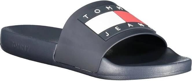 TOMMY JEANS Badslippers POOL SLIDE ESS zomerschoen badschoens slippers met opvallende logo-vlag - Foto 2