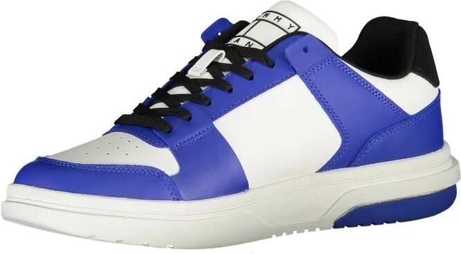 Tommy Hilfiger Blauwe Sportieve Veterschoenen met Contrastdetails en Logoprint - Foto 2