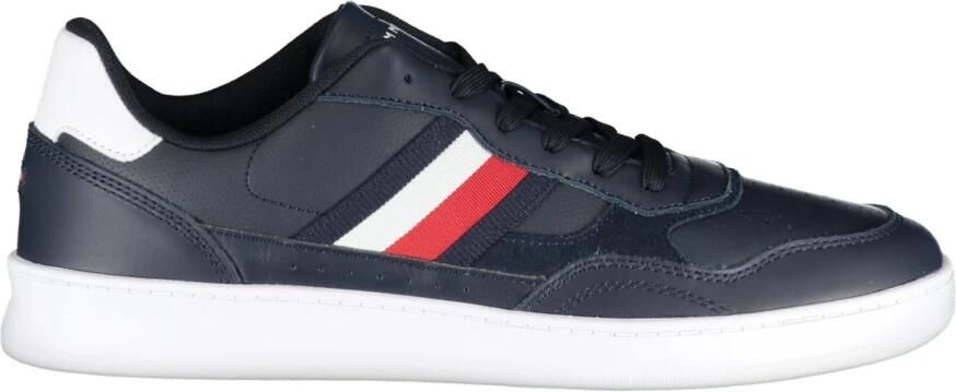 Tommy Hilfiger Blauwe Sportieve Veterschoenen met Contrastdetails en Logoprint - Foto 3