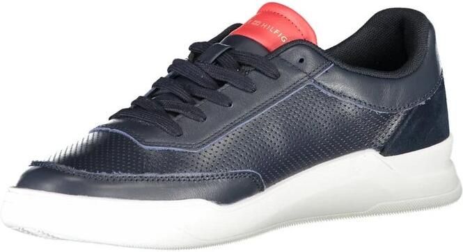 Tommy Hilfiger Blauwe Sportieve Veterschoenen met Logo Blue Heren