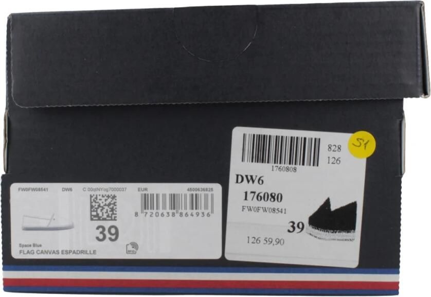 Tommy Hilfiger Espadrilles FLAG CANVAS ESPADRILLE slippers flats comfortabele schoen met bamboe bekleding en decoratieve naden - Foto 2