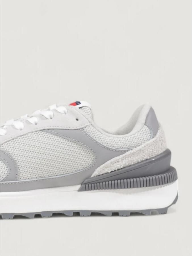 TOMMY JEANS Plateausneakers TJW TECH RUNNER vrijetijdsschoen lage schoen veterschoen met contrastafwerkingen - Foto 2