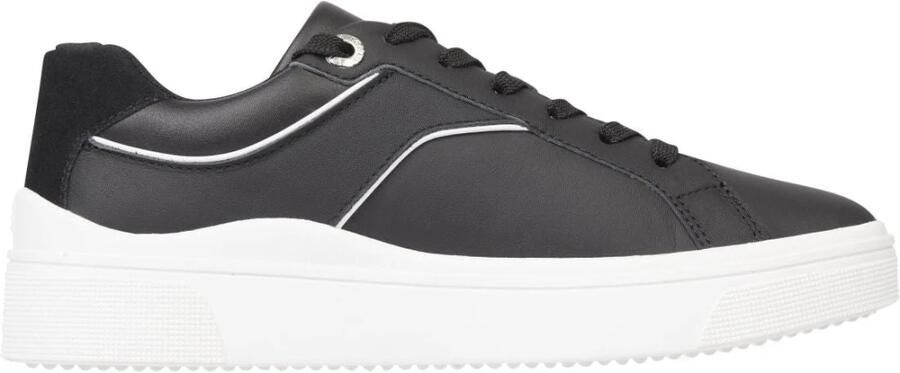 Tommy Hilfiger Rechtbank sneaker Black Dames