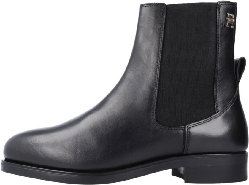 TOMMY HILFIGER Zwarte Chelsea Boots Elevated Essent Thermo Bootie - Foto 6