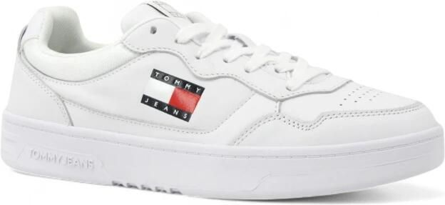 TOMMY JEANS Sneakers (NEW) TJM CUPSOLE LEATHER ESS vrijetijdsschoen lage schoen veterschoen in basket-look - Foto 13