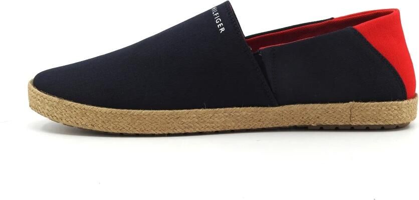 Tommy Hilfiger Espadrilles HILFIGER ESPADRILLE CORE TEXTILE Slipper loafer zomerschoen vrijetijdsschoen met jute bekleding - Foto 2