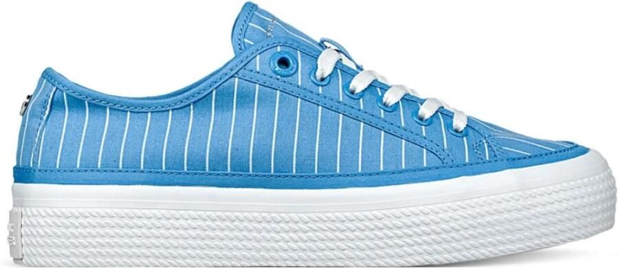 Tommy Hilfiger Plateausneakers ESSENTIAL STRIPE SNEAKER met strepen