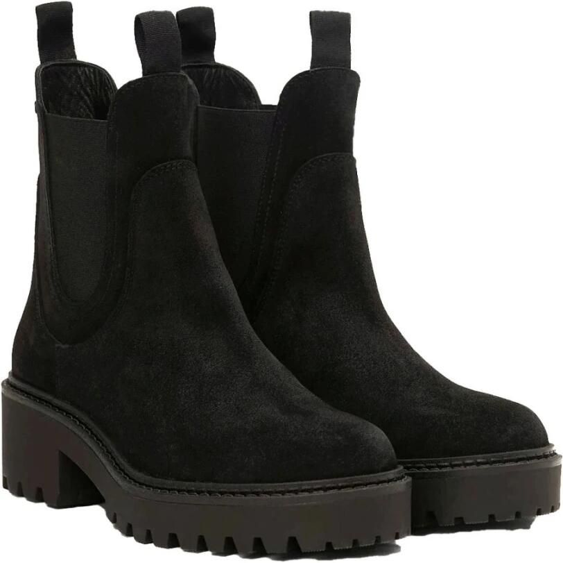 Tommy Hilfiger Zwarte Chelsea Enkellaarzen voor vrouwen Black Dames - Foto 2