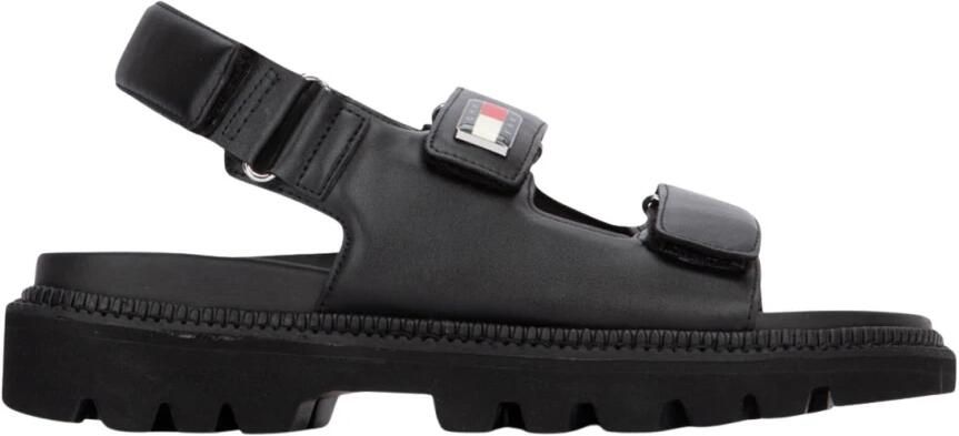 Tommy Hilfiger Sandalen met Platte Zool en Bandjes