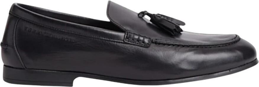 Tommy Hilfiger Flexibele Leren Tassel Loafer
