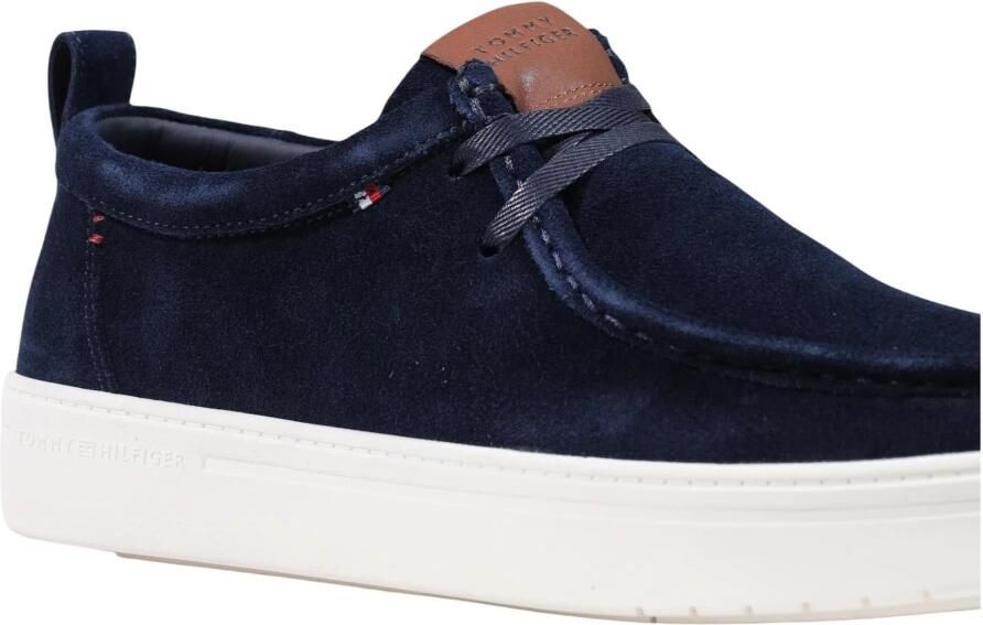 Tommy Hilfiger Sneakers van echt leer met labelpatch - Foto 2